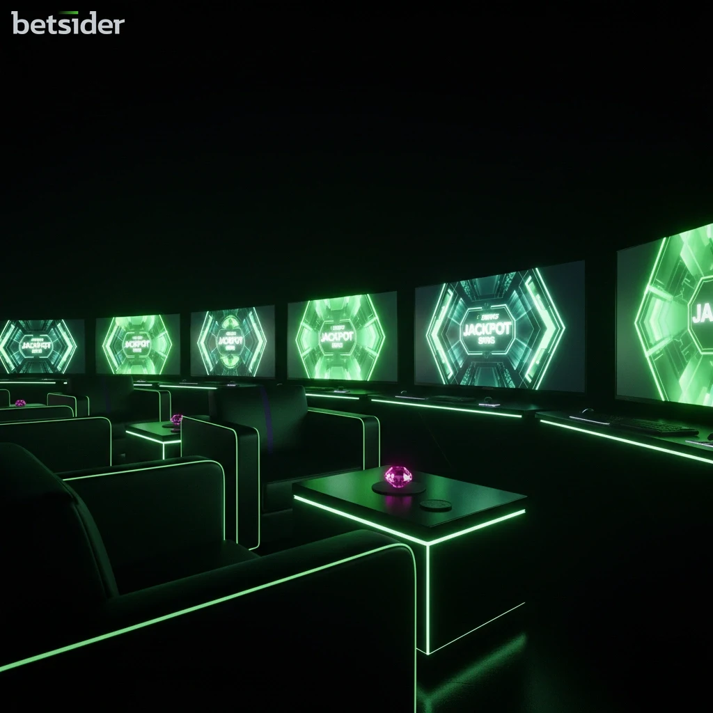 A colourful online slot game screen showing a winning combination of mythical creature symbols.
