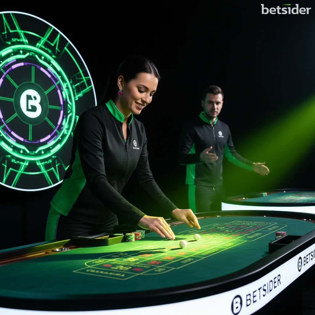 Dealer's hands dealing cards for a game of live baccarat.