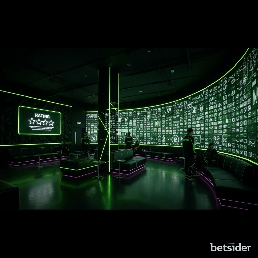 An in-game view of a popular video slot at Betsider with the reels in motion and bonus symbols on display.