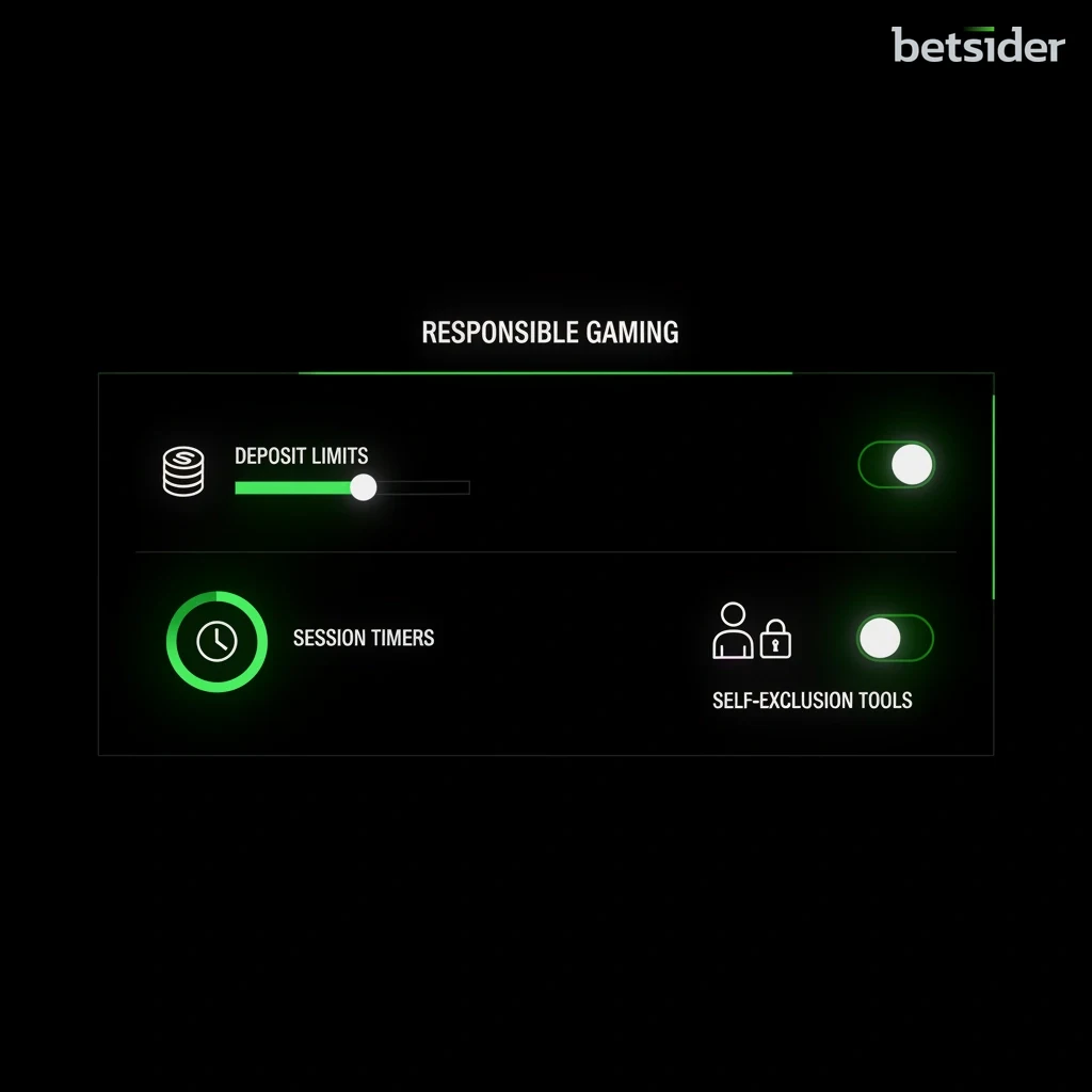 The deposit page at Betsider showcasing a variety of trusted payment methods for Canadian players.